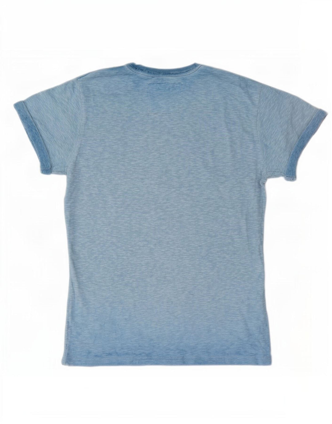 T-shirt da uomo Superdry Top XS in cotone chiazzato blu