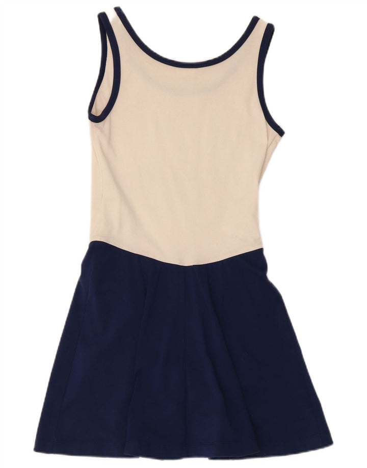 Abito da tennis Nike Donna US 4/6 Small Bianco Colorblock