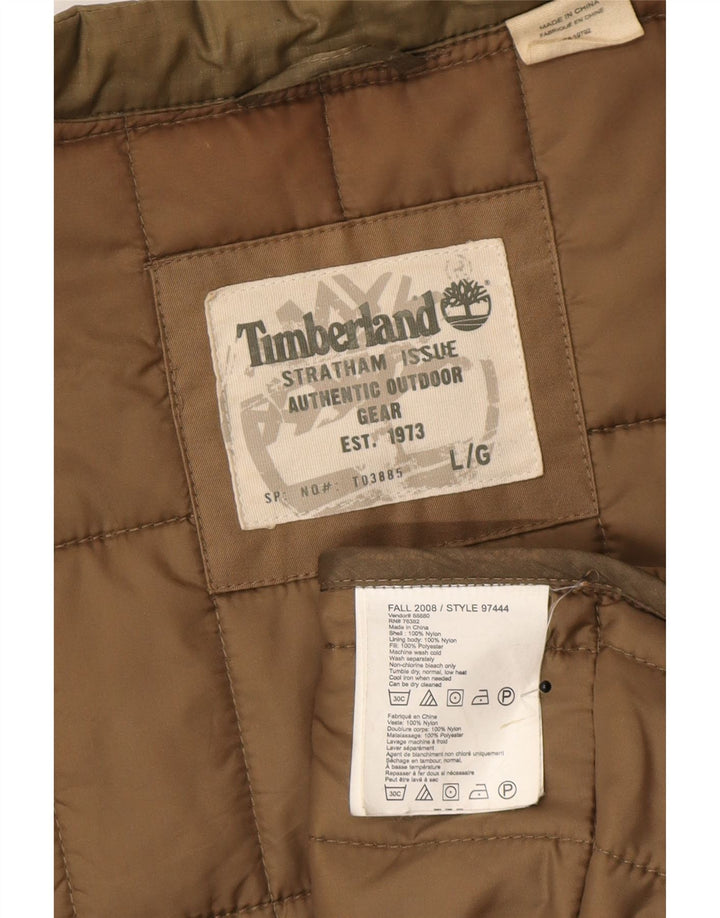 Gilet imbottito da uomo Timberland UK 40 Large Khaki