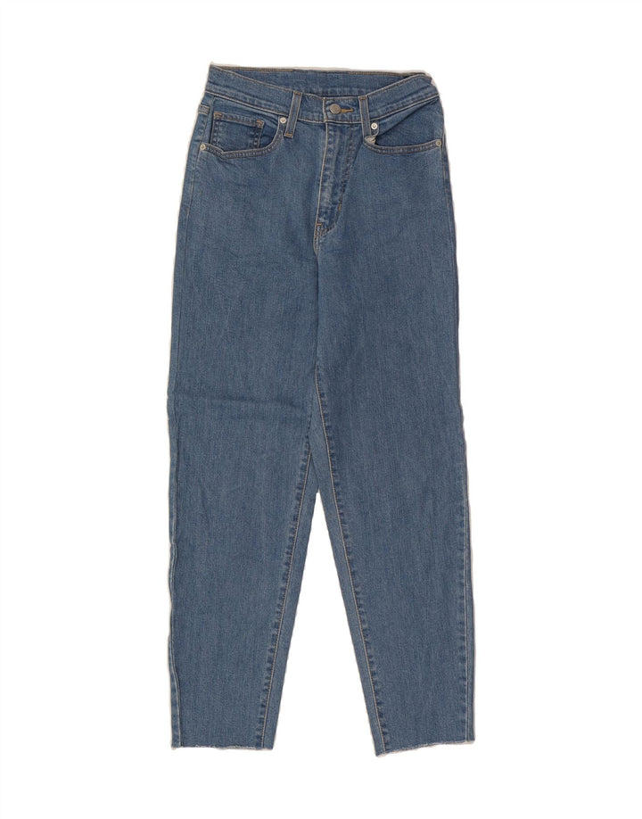 LEVI'S Womens High Rise Tapered Jeans W26 L27  Blue Classic Vintage Levi's and Second-Hand Levi's from Messina Hembry 