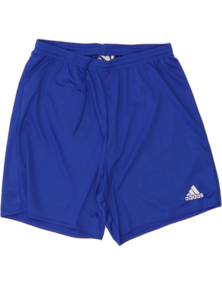 ADIDAS Mens Climalite Sport Shorts XL Blue Polyester Vintage Adidas and Second-Hand Adidas from Messina Hembry 