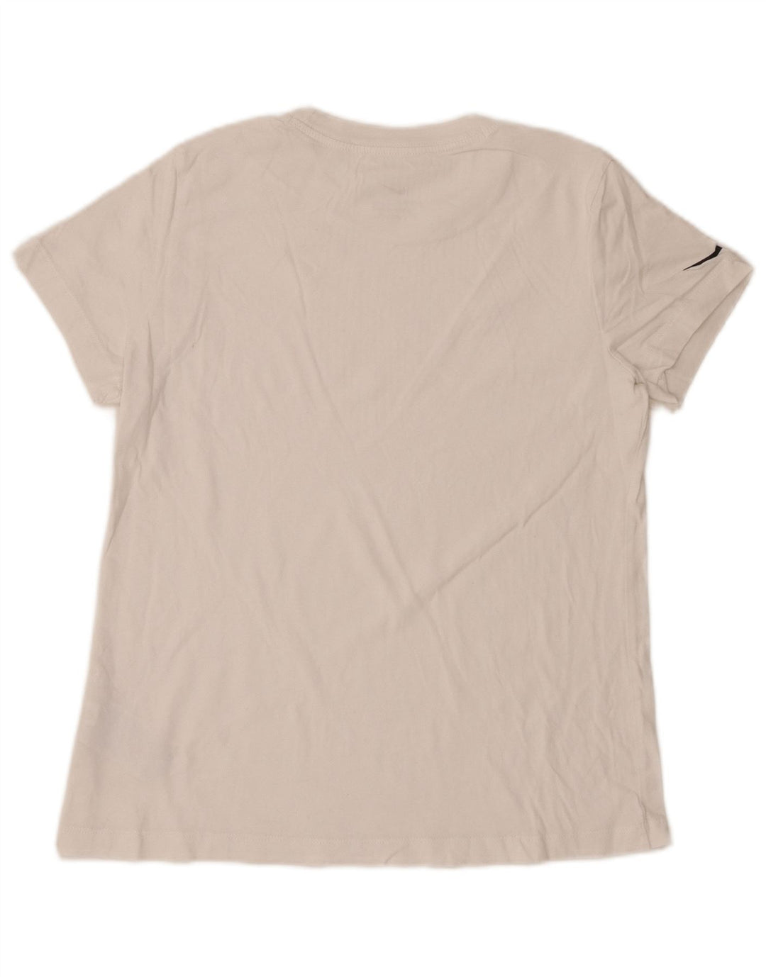 T-shirt da donna NIKE Top UK 12 cotone bianco medio