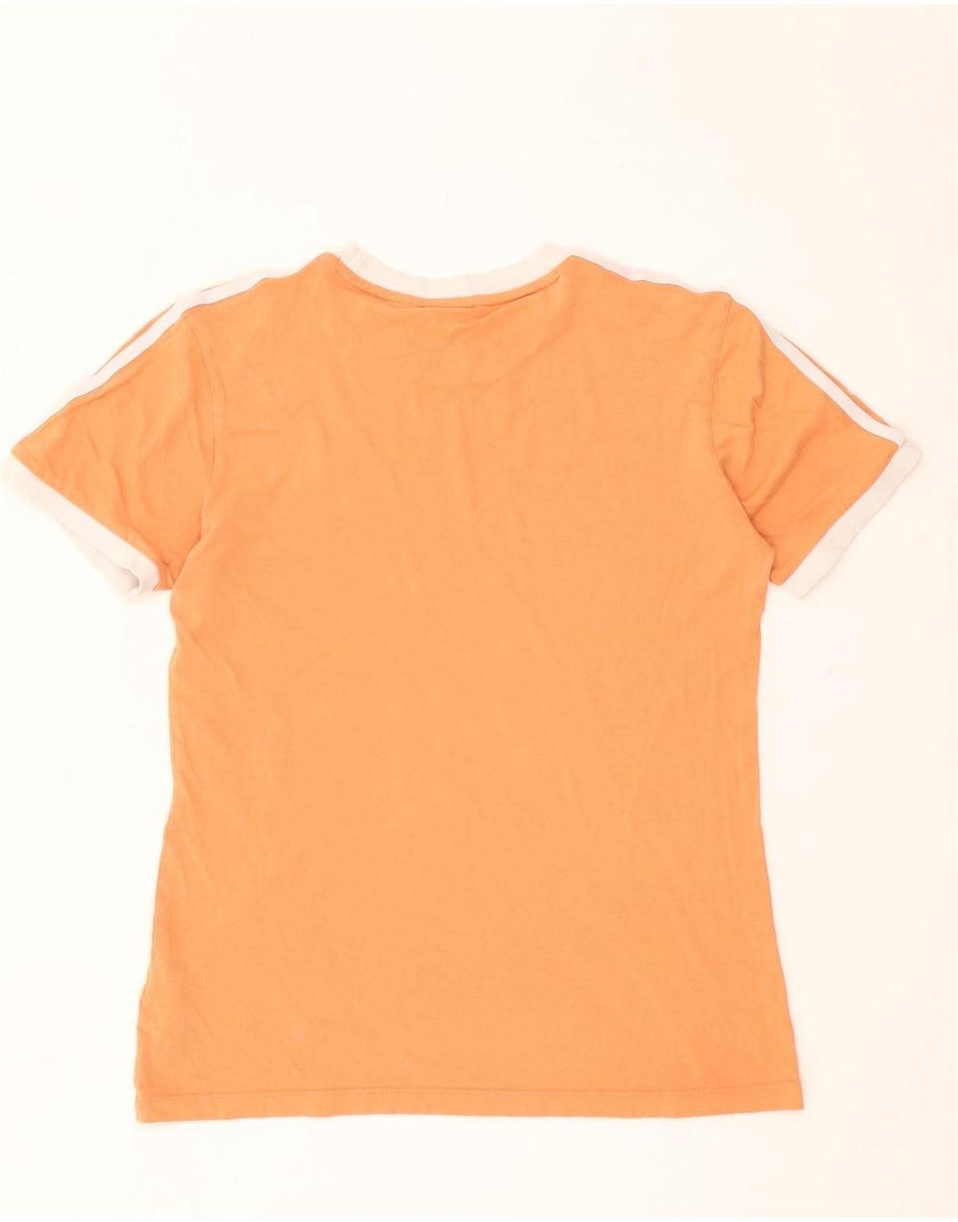 T-shirt da donna Adidas Top UK 10 piccola in cotone arancione