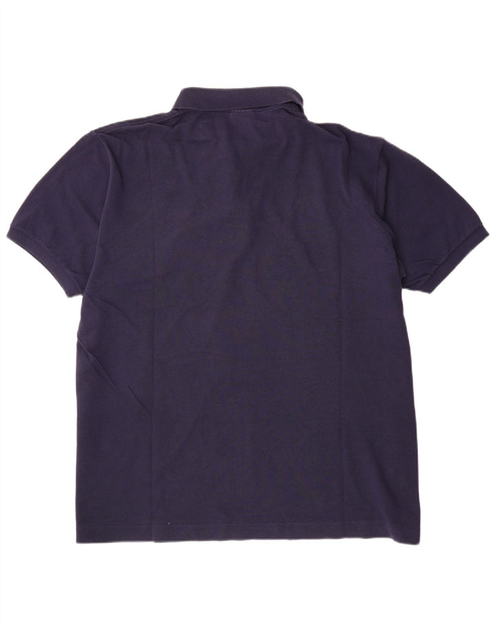 Polo da uomo Lacoste taglia 7 2XL cotone blu navy