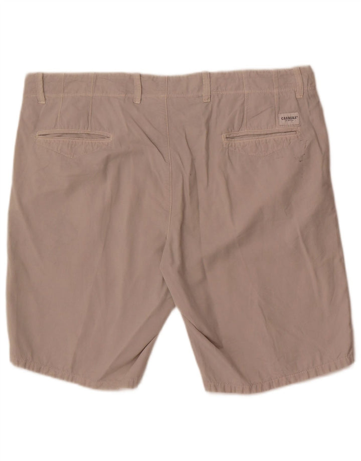 Pantaloncini chino da uomo Carrera IT 56 3XL W38 Cotone grigio