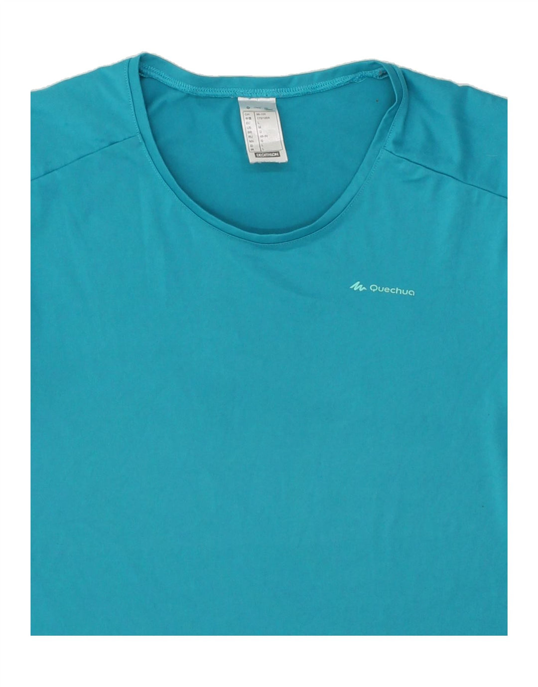 DECATHLON Womens T-Shirt Top UK 14 Large Blue Vintage Decathlon and Second-Hand Decathlon from Messina Hembry 