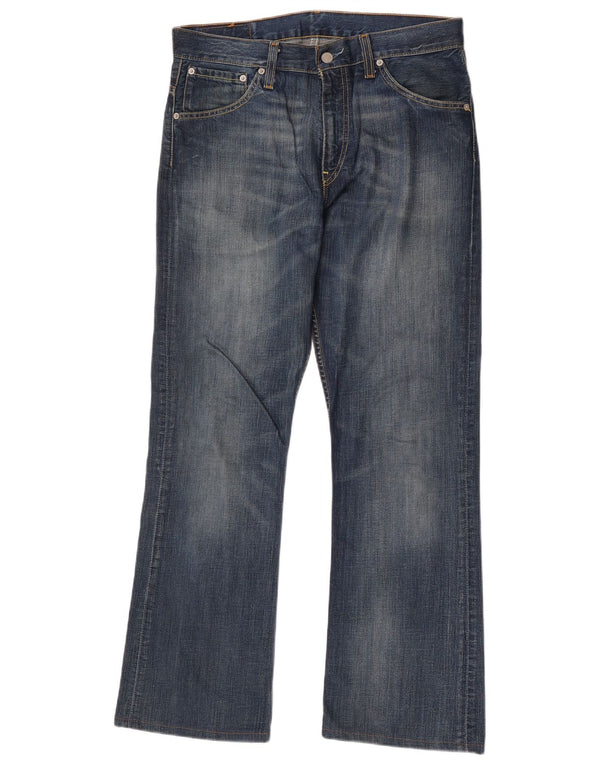 Levi's Uomo 507 Jeans Bootcut W32 L30 Blu