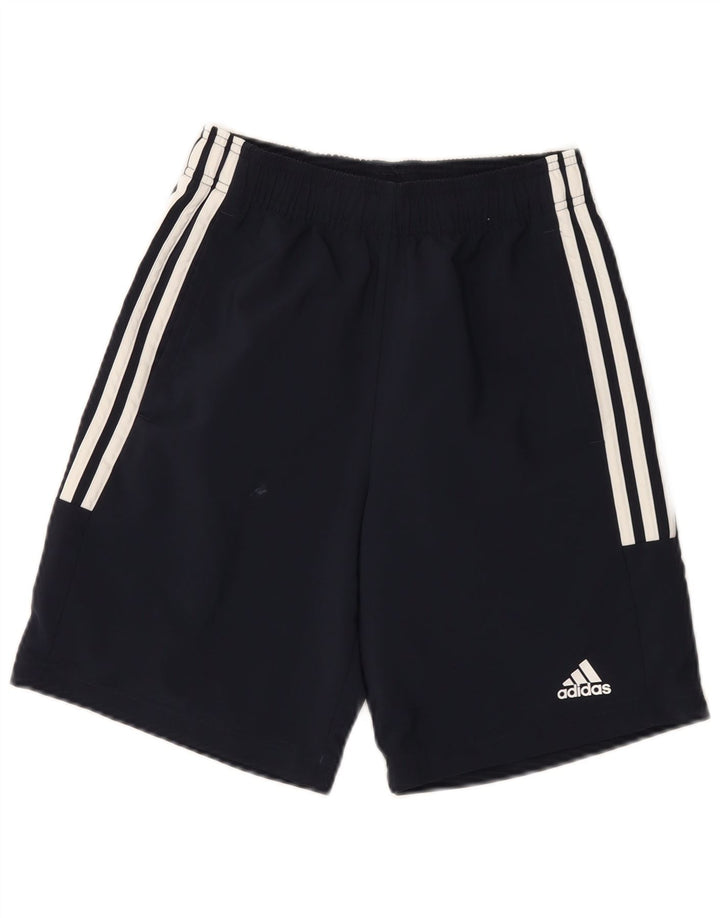 Pantaloncini sportivi da uomo ADIDAS XS blu navy in poliestere