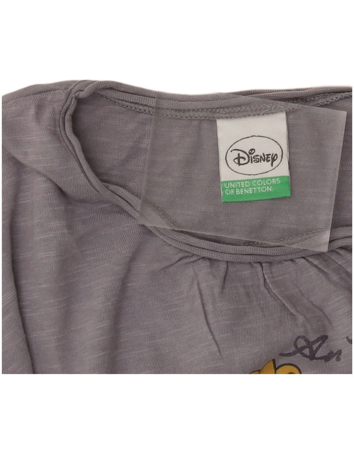 Top BENETTON per bambine con grafica Disney a maniche lunghe 13-14 anni grigio mélange