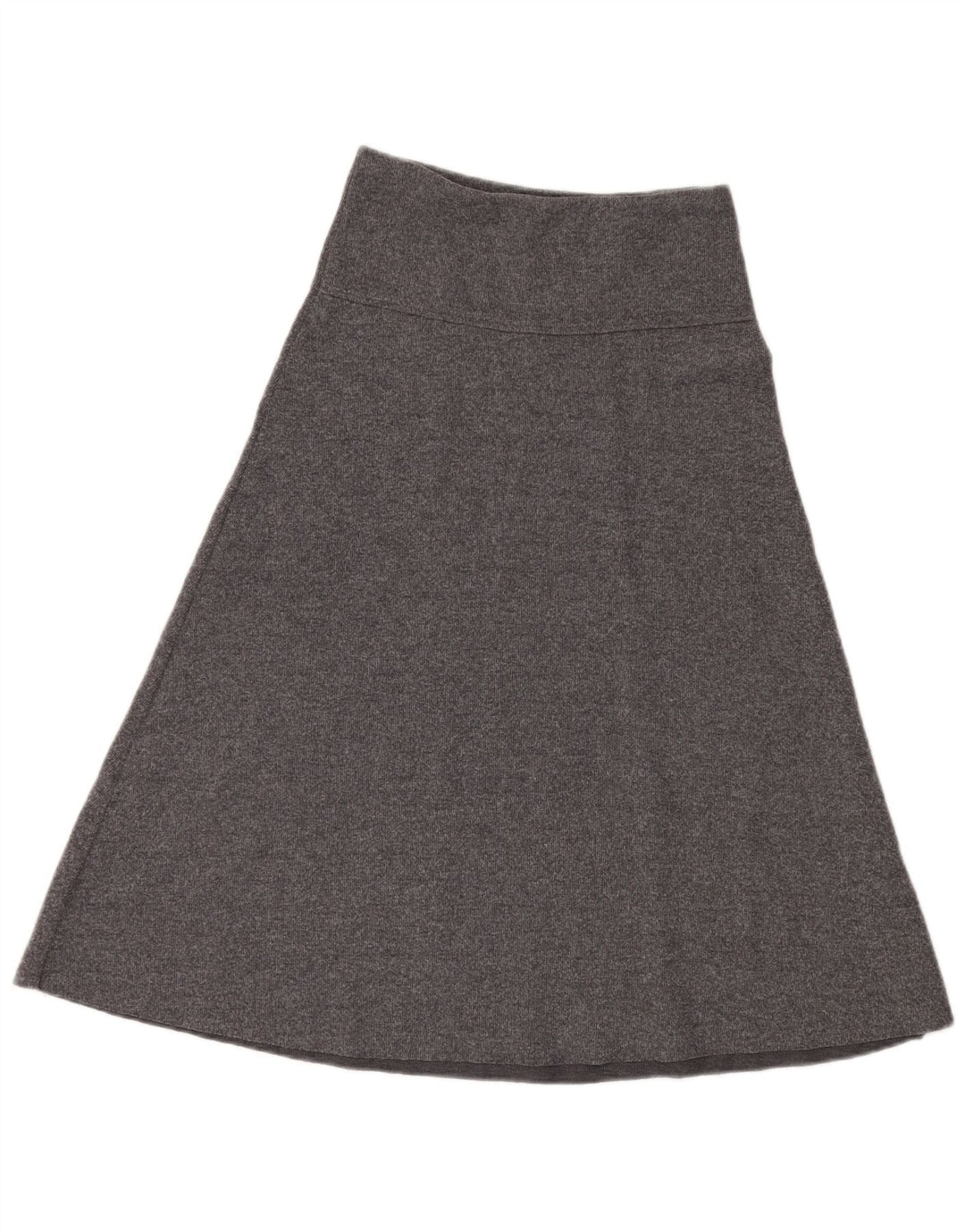 Gonna a trapezio a vita alta da donna Zara piccola W26 poliestere grigio