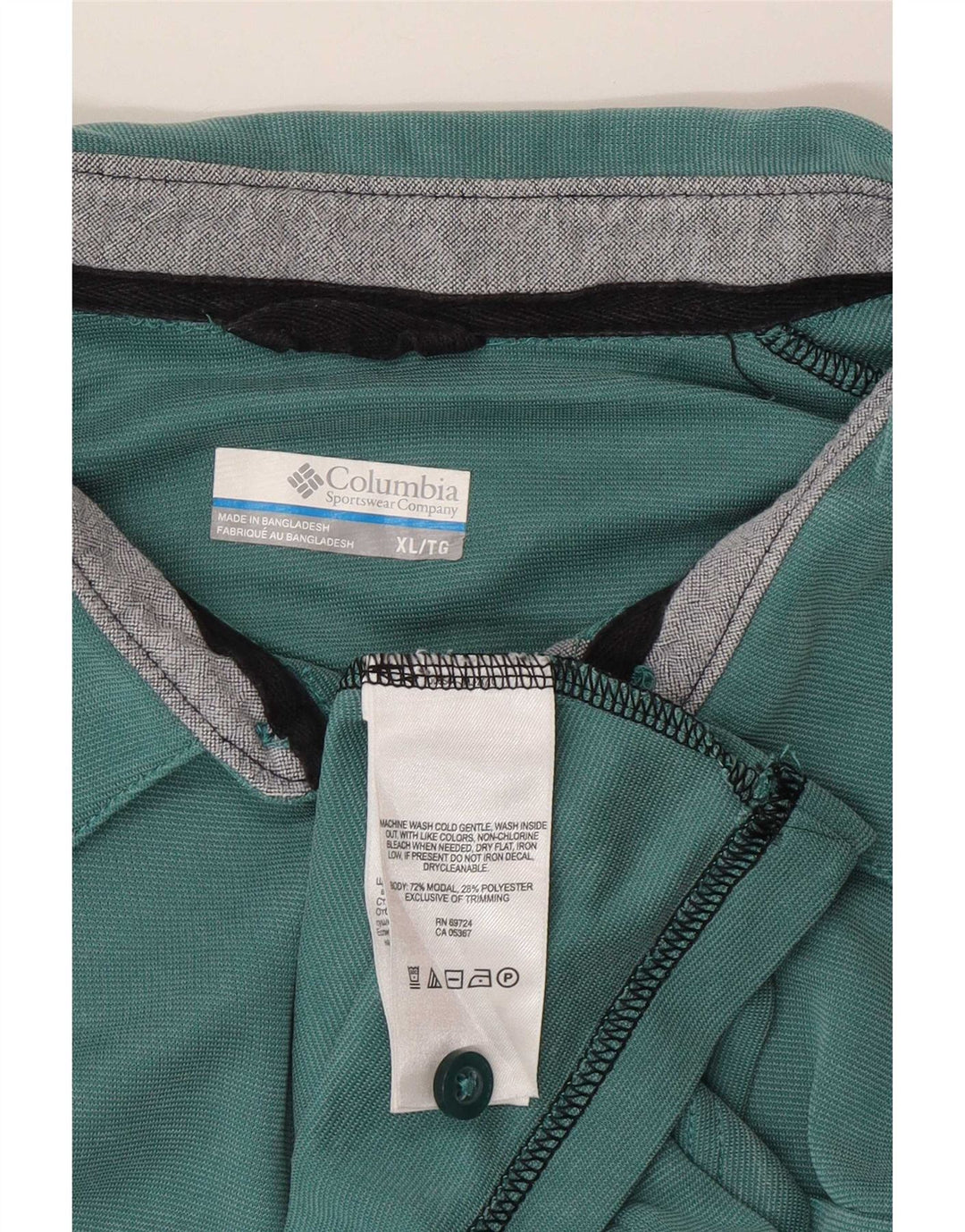 Polo da uomo Columbia XL verde modal