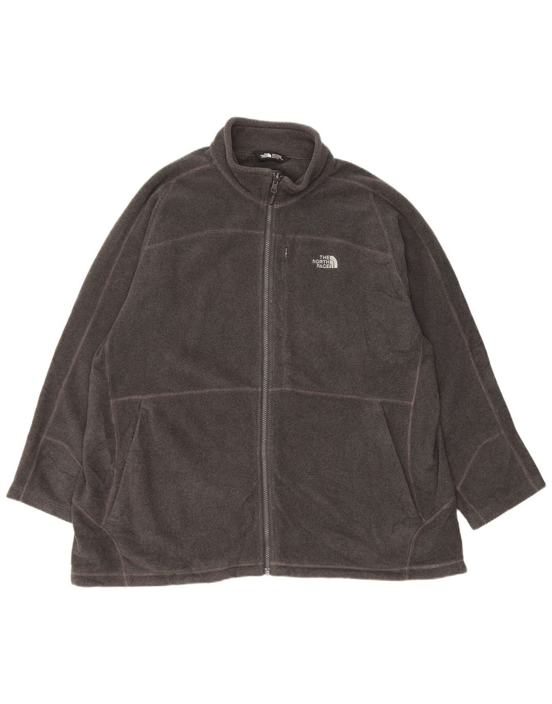 Giacca in pile da uomo The North Face Liner UK 44 2XL Poliestere grigio