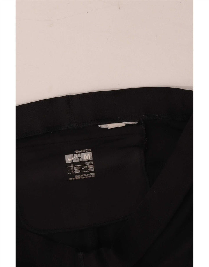 Leggings Nike Capri da donna UK 10-12 poliestere nero medio