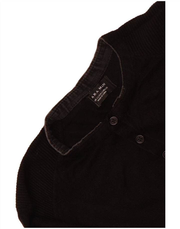 Maglione maglione girocollo da uomo Zara piccolo nero