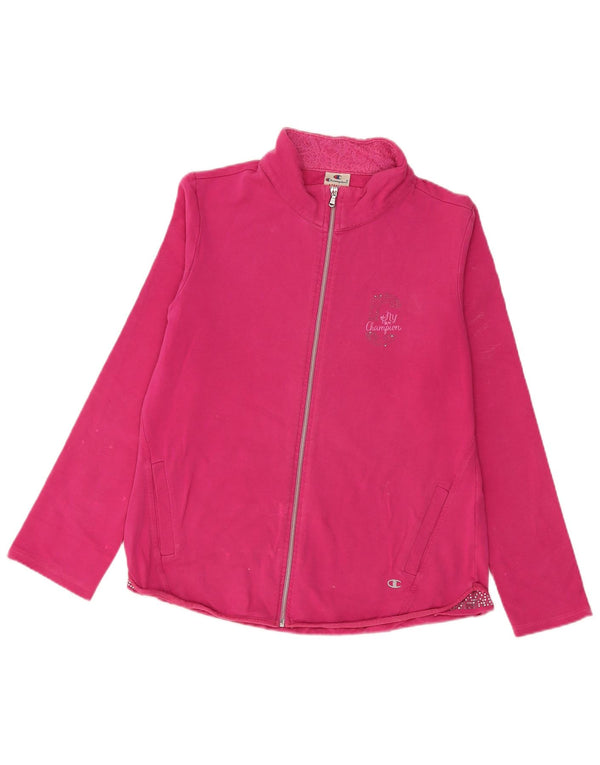 Giacca da tuta da donna Champion UK 18 XL Cotone rosa