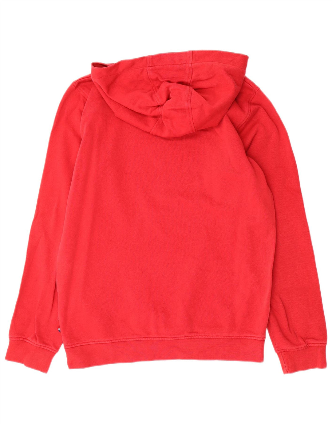 POLO ASSN. Maglione con cappuccio grafico da bambino 12-13 anni in cotone rosso