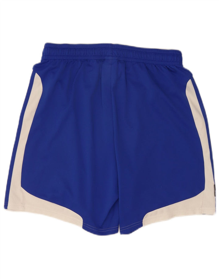Pantaloncini sportivi Adidas Clima 365 da uomo di grandi dimensioni in poliestere color block blu