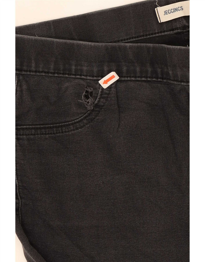 Jeans Jeggings da donna Marks & Spencer UK 14 medio W30 L29 cotone nero