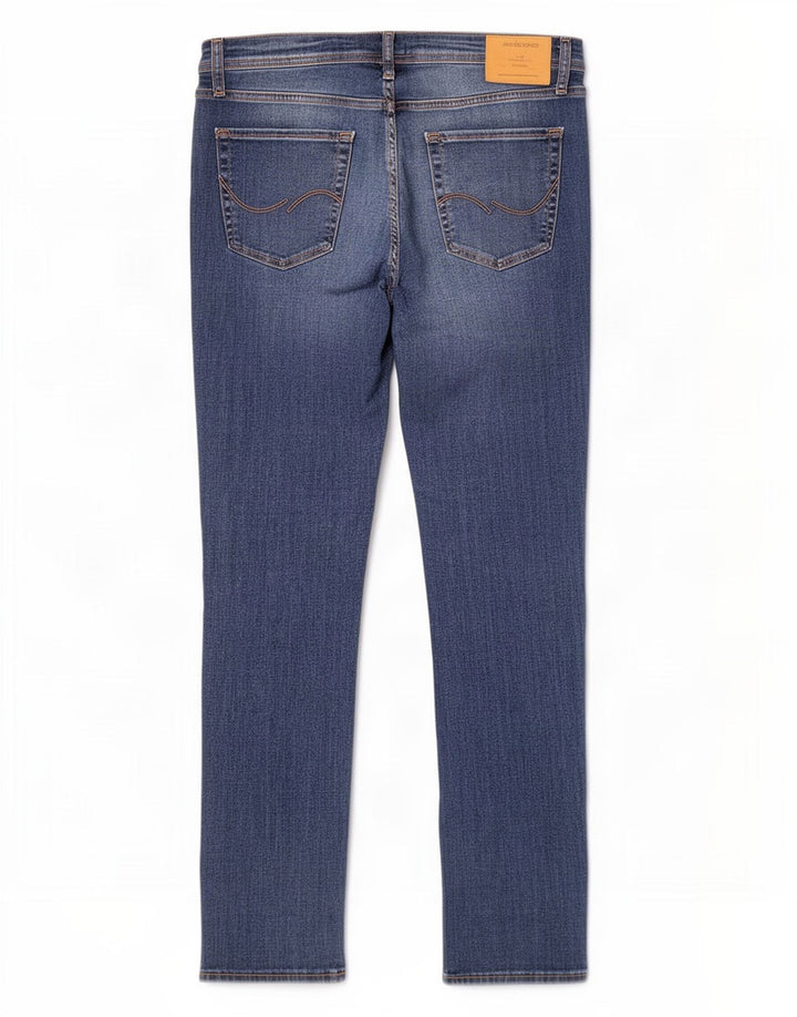 Jeans slim da uomo Jack & Jones W34 L36 cotone blu
