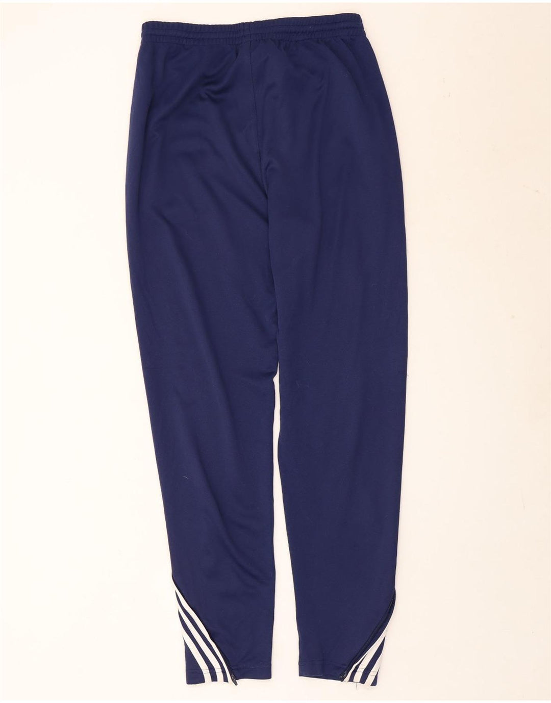 Pantaloni da tuta da uomo Adidas UK 40/42 Poliestere blu navy medio
