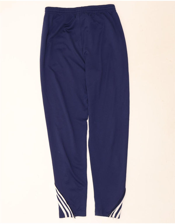 Pantaloni da tuta da uomo Adidas UK 40/42 Poliestere blu navy medio