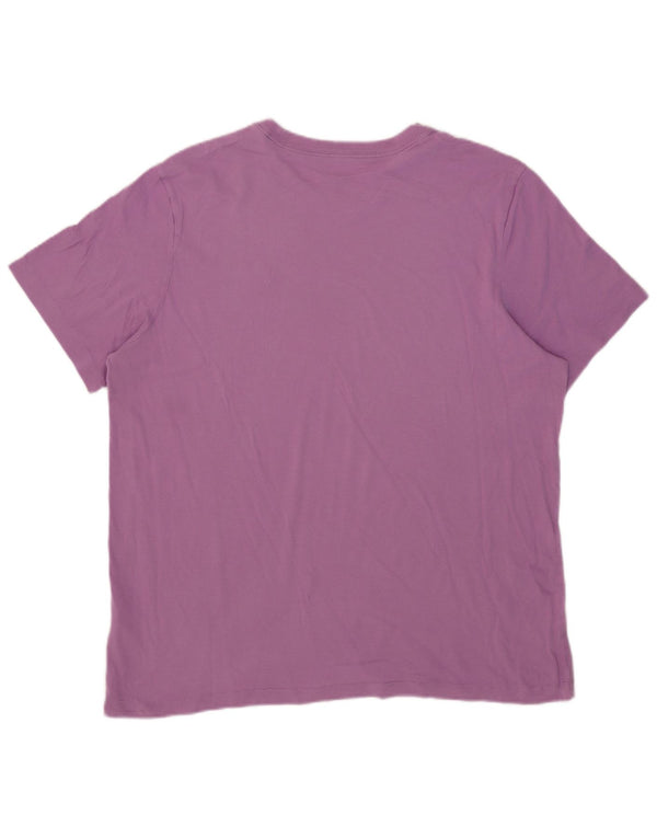 T-shirt Nike da uomo Top XL in cotone viola