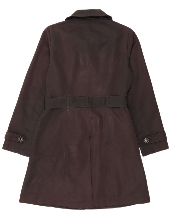 Trench da donna Marks & Spencer UK 10 piccolo poliestere nero