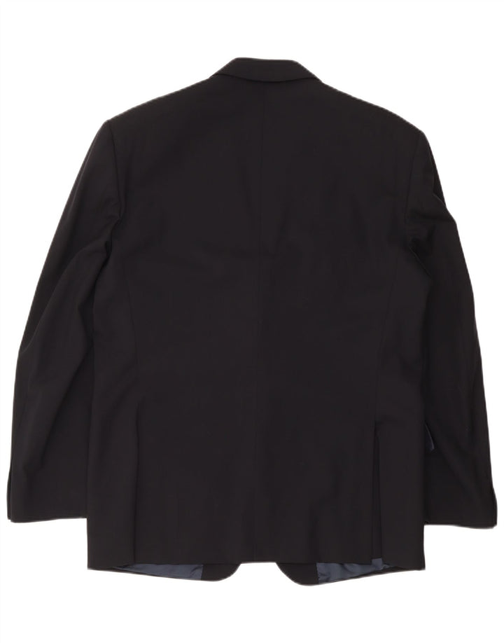 Giacca blazer da uomo a 2 bottoni Urbis IT 52 XL in lana blu navy