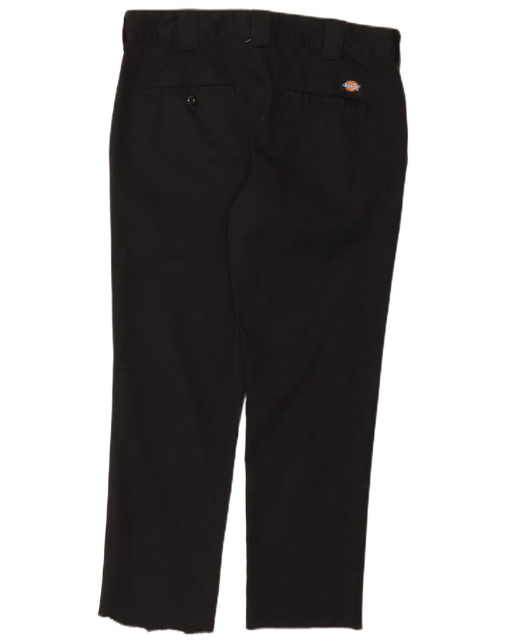 Pantaloni chino slim fit da uomo Dickies W32 L27 poliestere nero