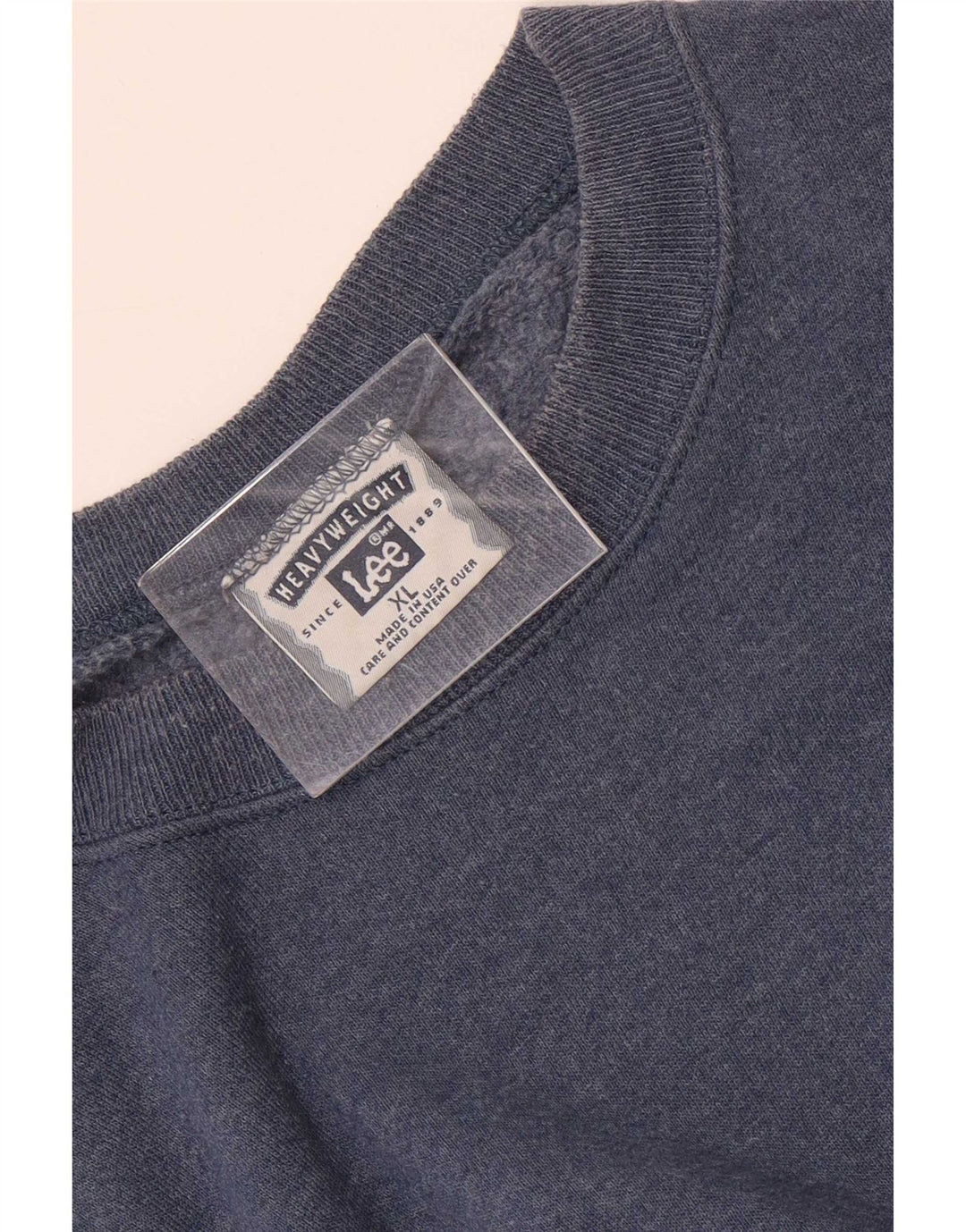 Felpa da uomo Lee Jumper XL in cotone blu