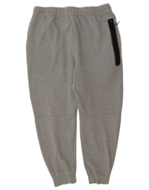 Pantaloni da tuta da uomo Nike Joggers grandi in cotone grigio