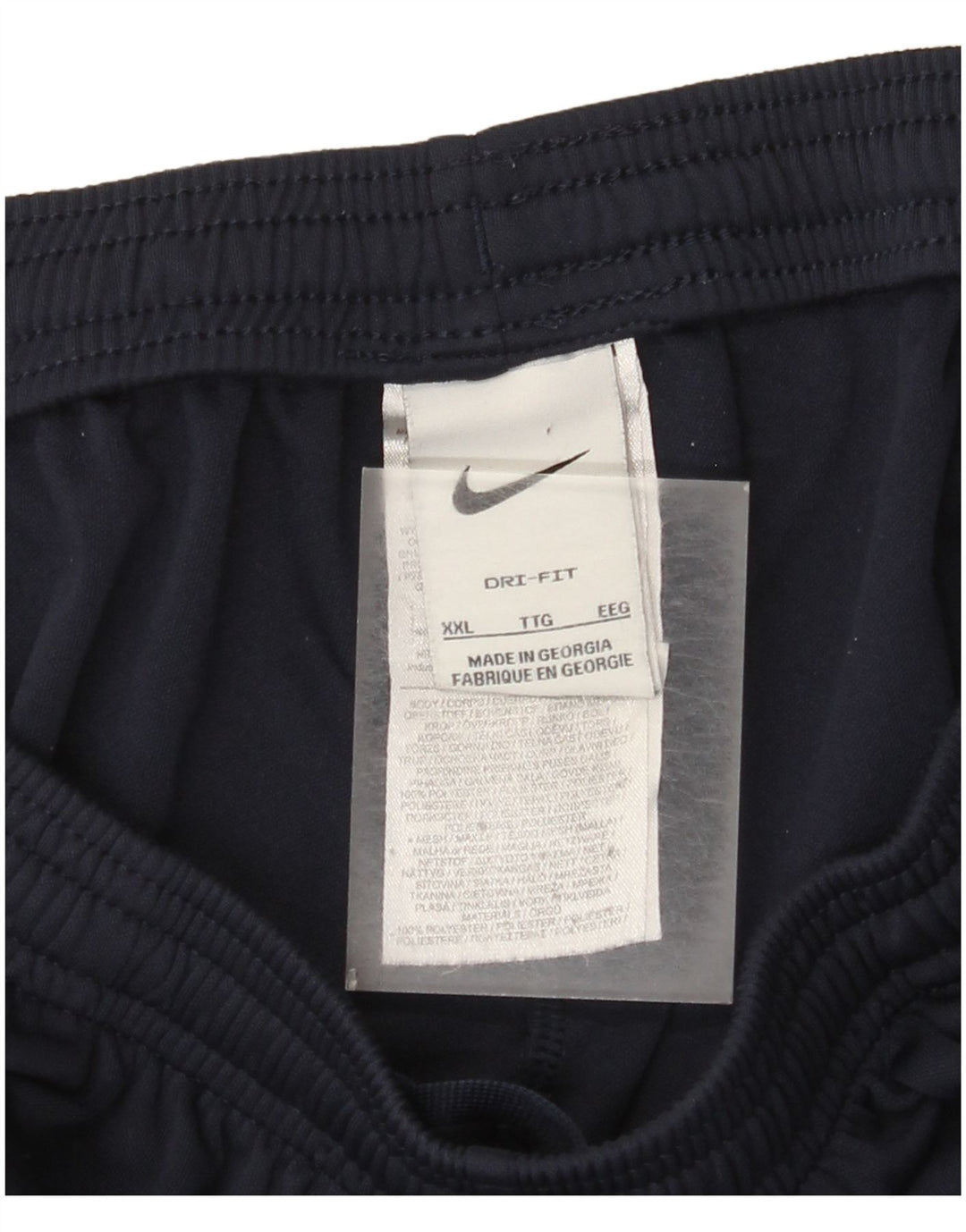Pantaloni da tuta Nike Dri Fit da uomo 2XL poliestere blu navy
