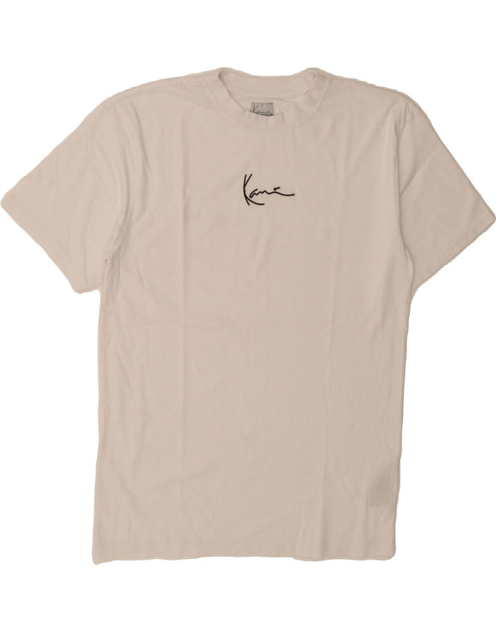 KARL KANI Mens Graphic T-Shirt Top Small White Cotton Vintage Karl Kani and Second-Hand Karl Kani from Messina Hembry 