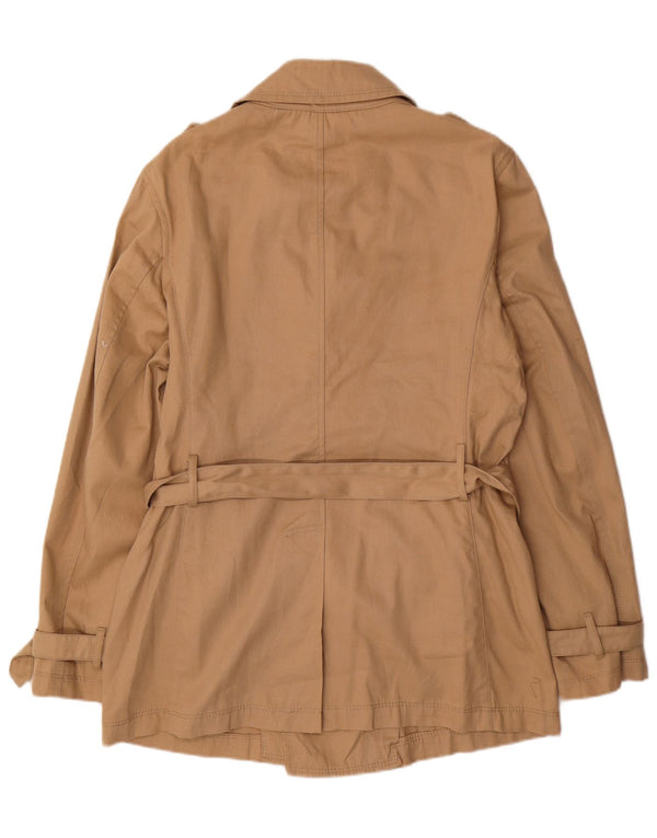 Trench da Uomo ZARA UK 40 Grande Cotone Beige