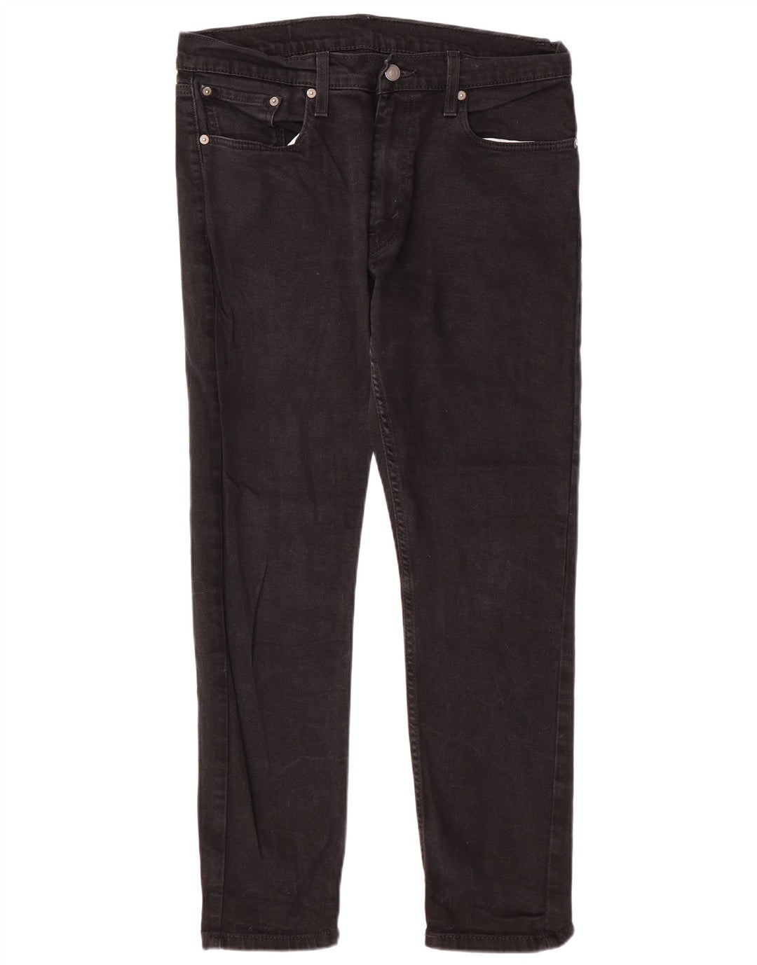 LEVI'S Jeans da uomo 512 slim affusolati W33 L27 cotone nero