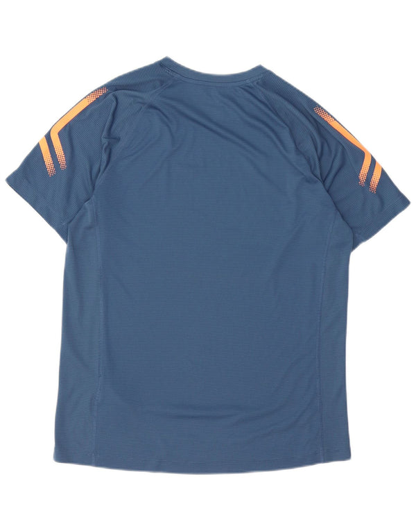 T-shirt ASICS da uomo Top Small blu in poliestere