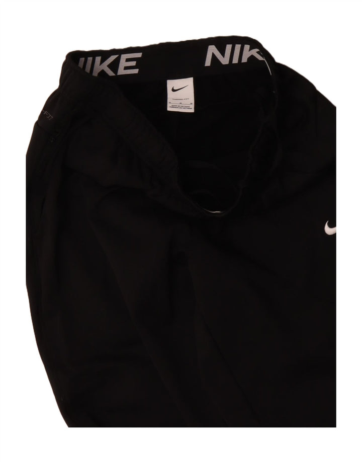 Pantaloni da tuta Nike Therma-Fit da uomo, pantaloni da jogging, poliestere nero medio