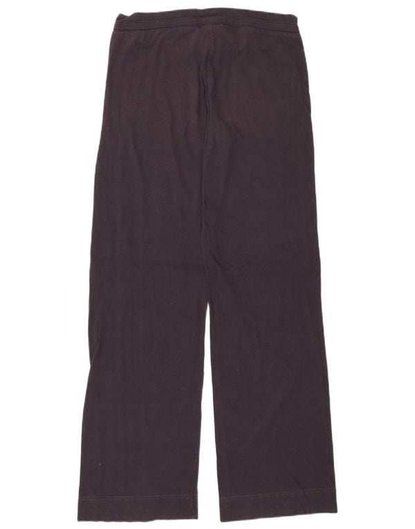 Pantaloni della tuta da donna Adidas UK 10 piccoli in cotone nero