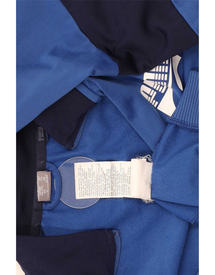 Giacca da ginnastica grafica da ragazzo Puma 15-16 anni Blu Colourblock