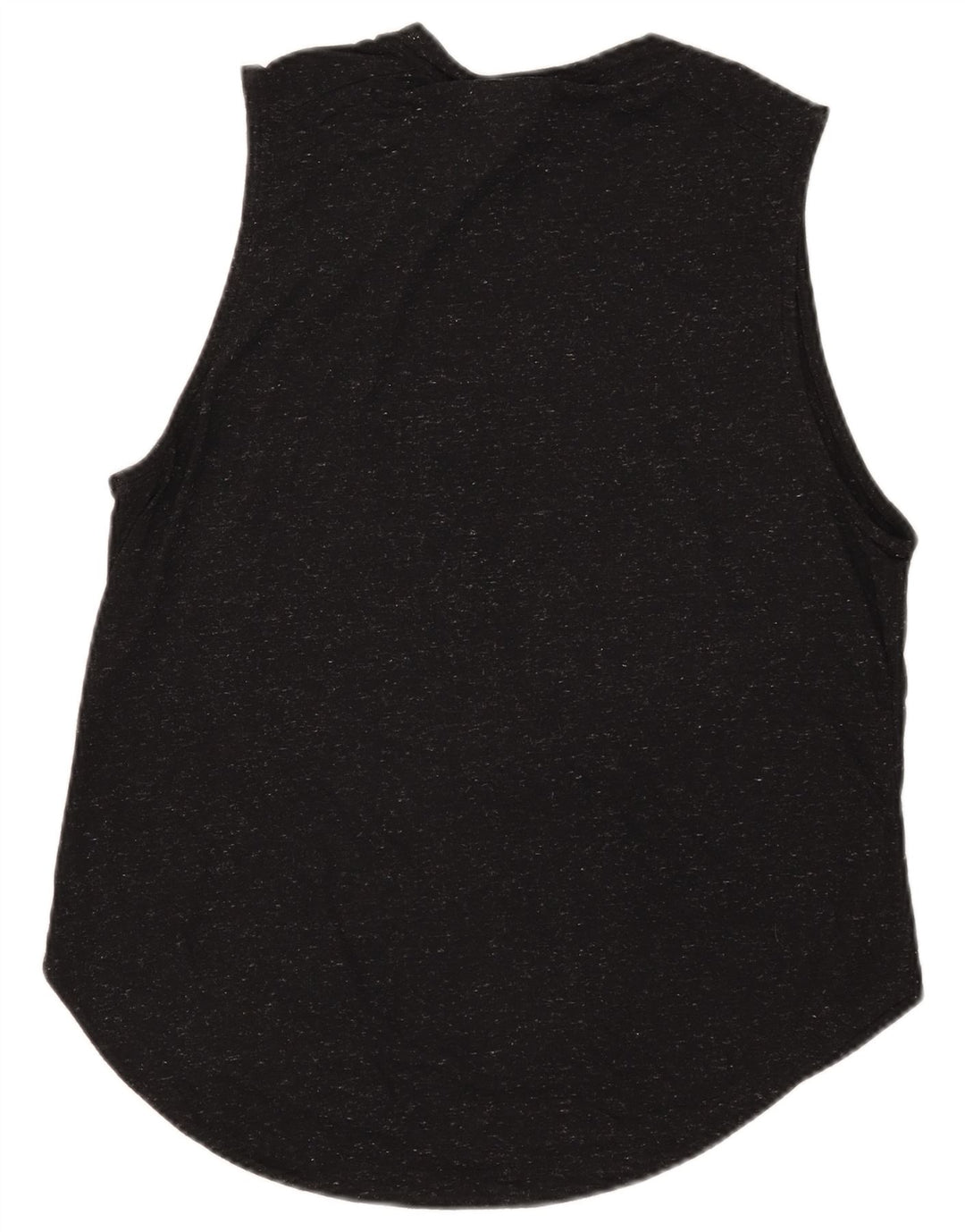 Canotta grafica da donna Adidas UK 12/14 media nera screziata