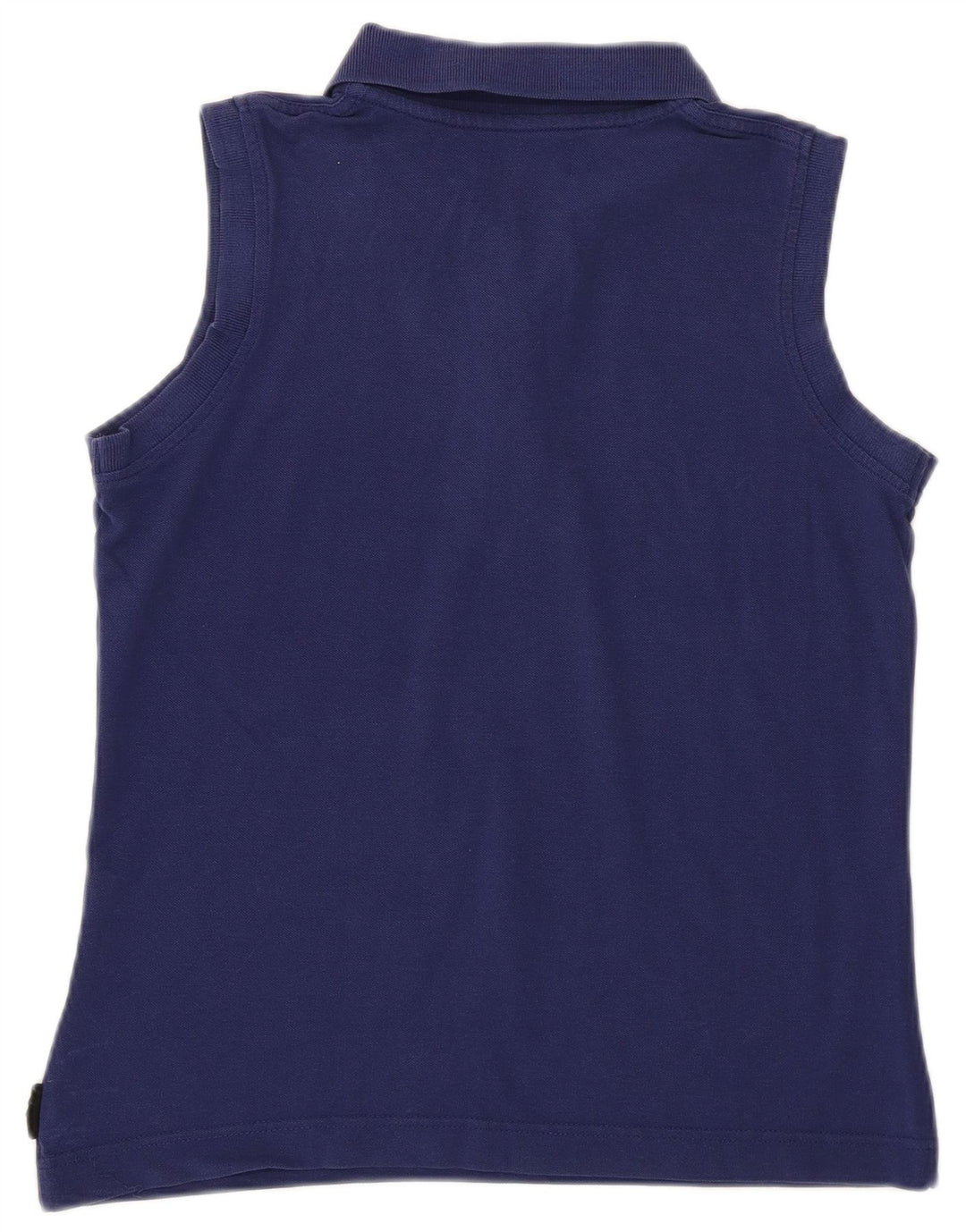 Polo senza maniche Kappa da donna UK 12 medio blu navy
