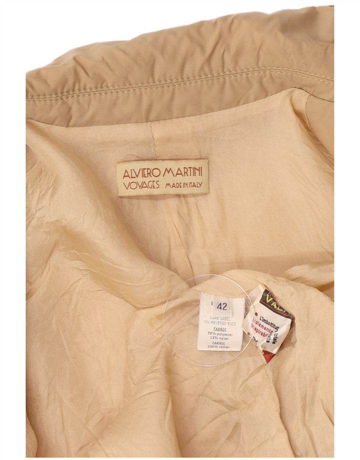 ALVIERO MARTINI Giacca blazer a 4 bottoni da donna Voyages IT 42 Beige medio