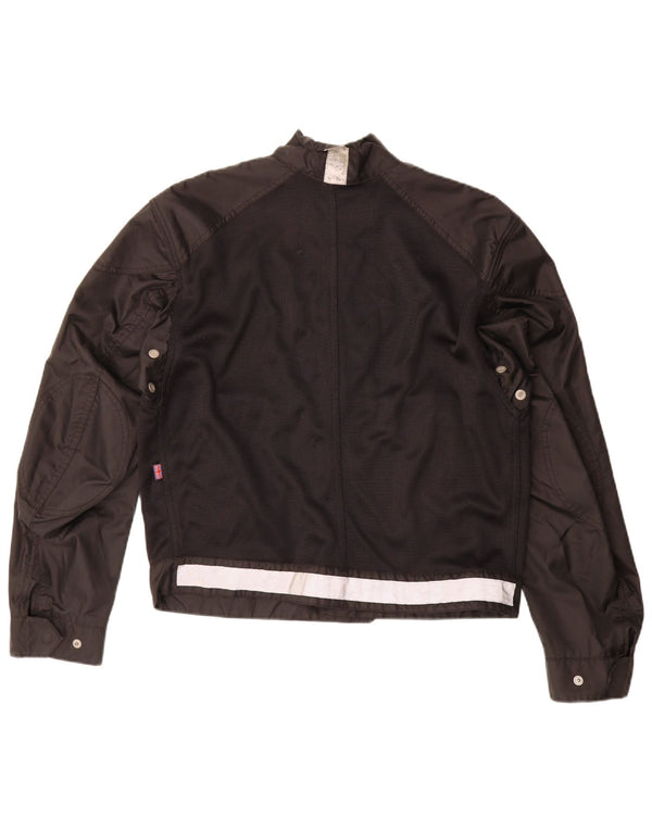 Giacca Belstaff da Uomo Racer UK 40 Large Colore Nero a Blocchi
