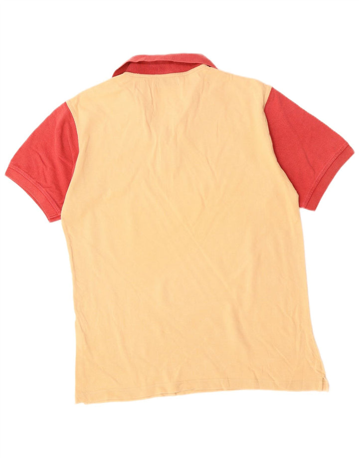Polo ASICS da rugby da uomo in cotone color block beige medio