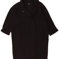 Soprabito oversize da donna Topshop UK 14 grande poliestere nero