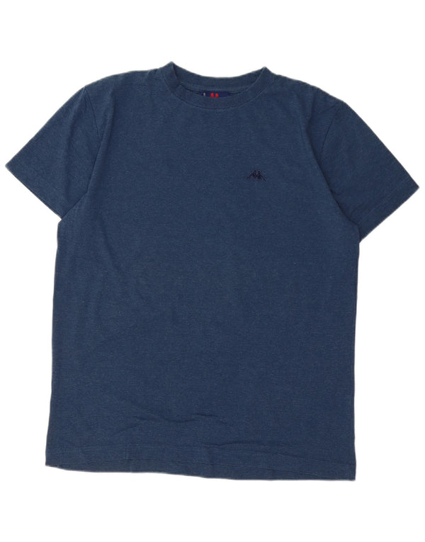 T-shirt da uomo KAPPA Top medio in cotone blu navy