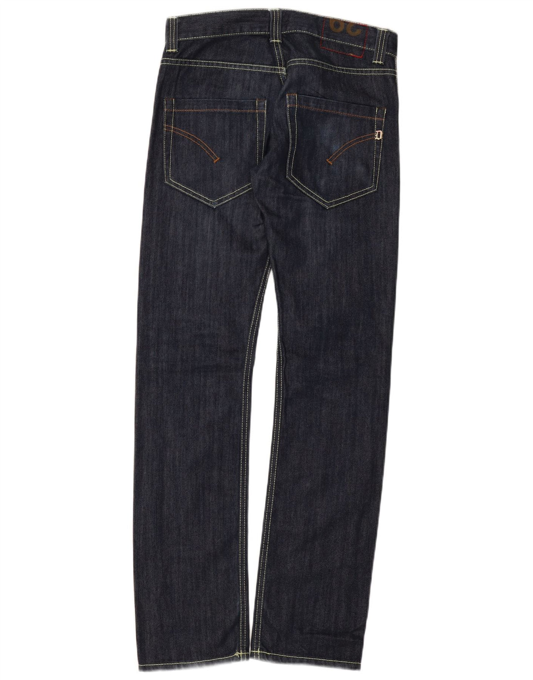Jeans dritti da donna Dondup W29 L32 cotone blu navy