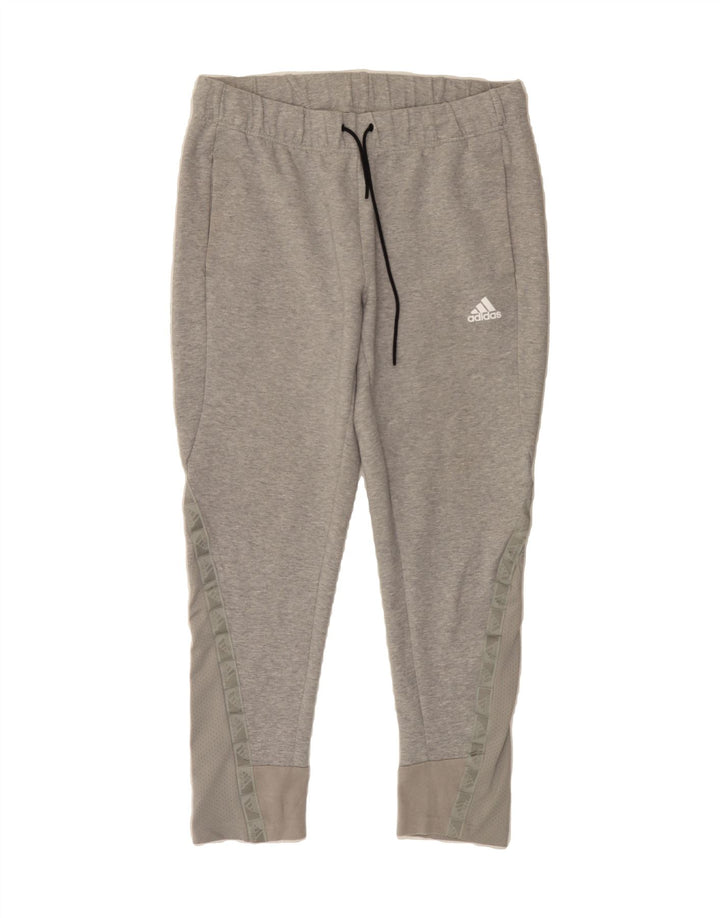 ADIDAS Womens Tracksuit Trousers Joggers UK 12/14 Medium Grey Vintage Adidas and Second-Hand Adidas from Messina Hembry 