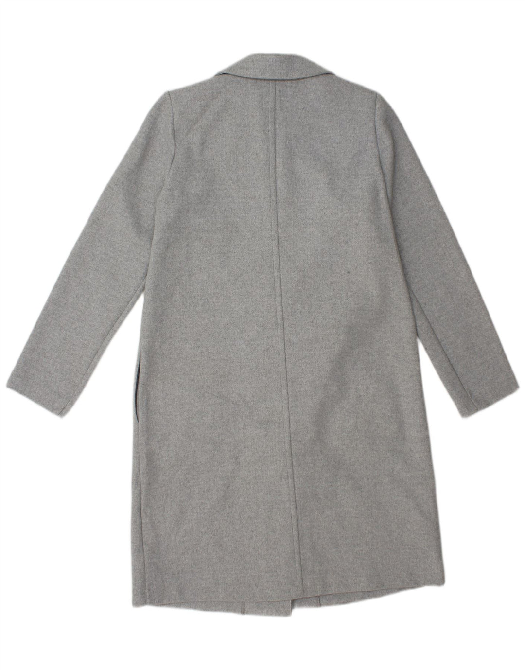 Cappotto aperto da donna Zara UK 14 Poliestere grigio medio