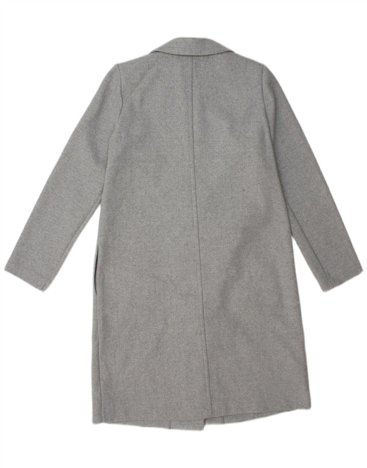 Cappotto aperto da donna Zara UK 14 Poliestere grigio medio